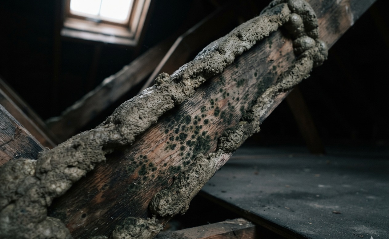 Damp or a musty loft